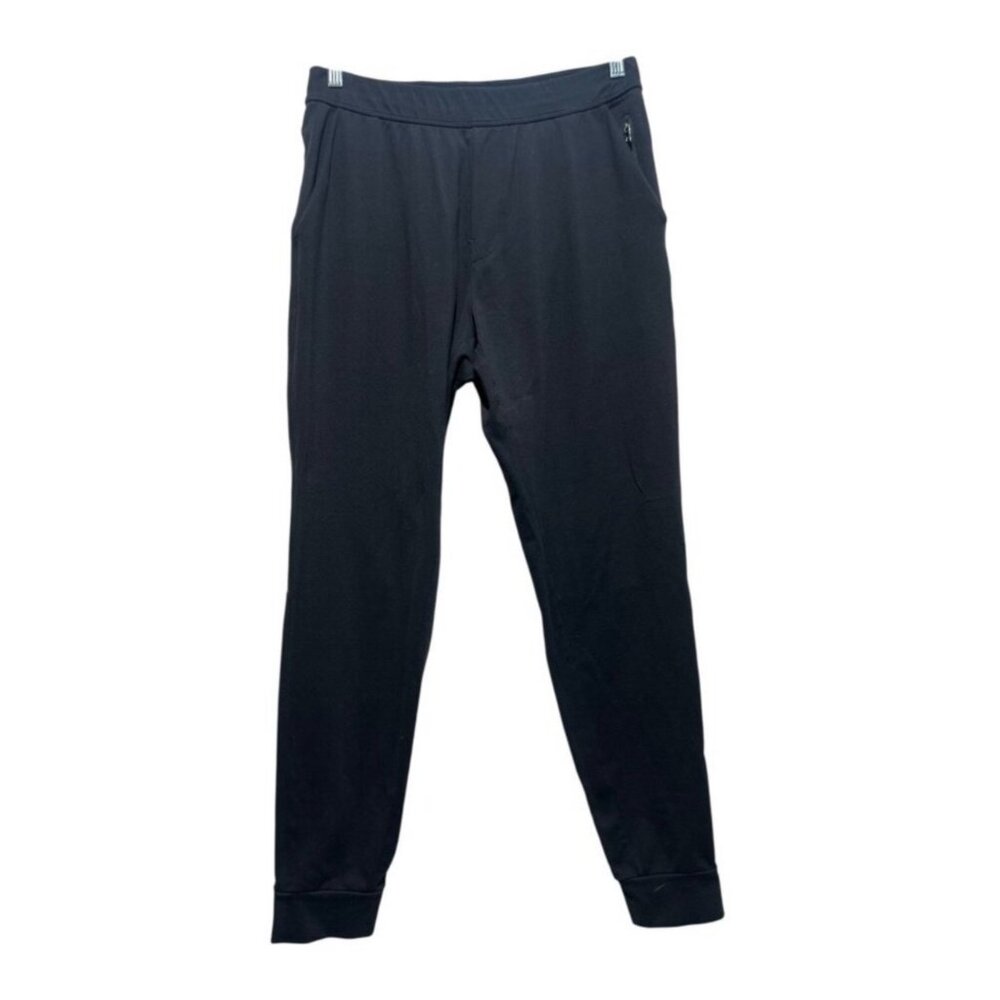 Public Rec Set of 2 Pants Men Sz 32 Black Gray All Day Joggers Athleisure Office - Picture 2 of 16